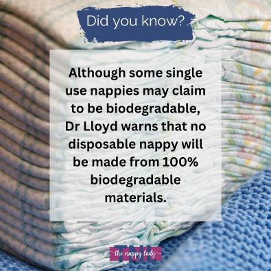 No Disposable Nappies Are 100% Biodegradable